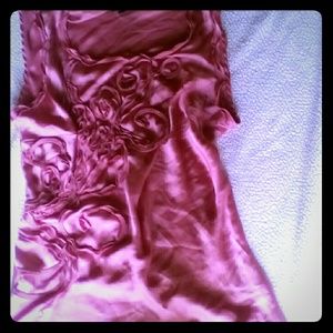 Beautiful 100% polyester rose blouse