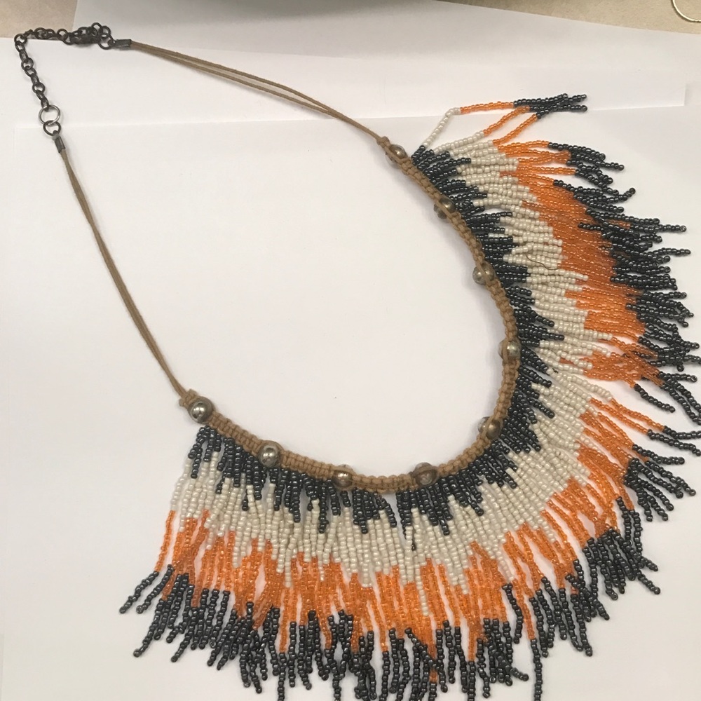Fun beaded "festival" necklace