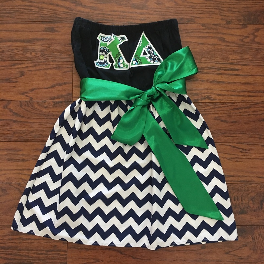 🎉3xHP🎉 Custom Kappa Delta Dress 🐻💚