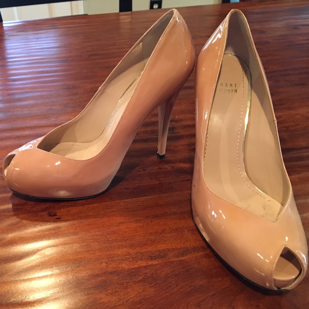 Stuart Weitzman nude heel