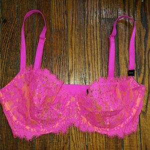 VS Very sexy neon orange and pink bra