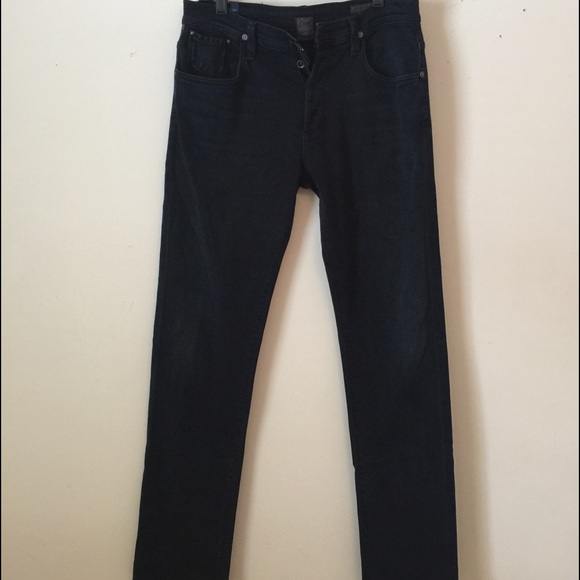 Citizens of Humanity Core Dark Blue Jeans - Picture 1 of 3
