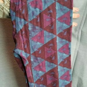 Leggings Jolie florale LulaRoe rose jaune violet Leggings Jolie florale LulaRoe rose jaune violet