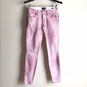 Genetic denim skinny jeans 24 light faded new shya