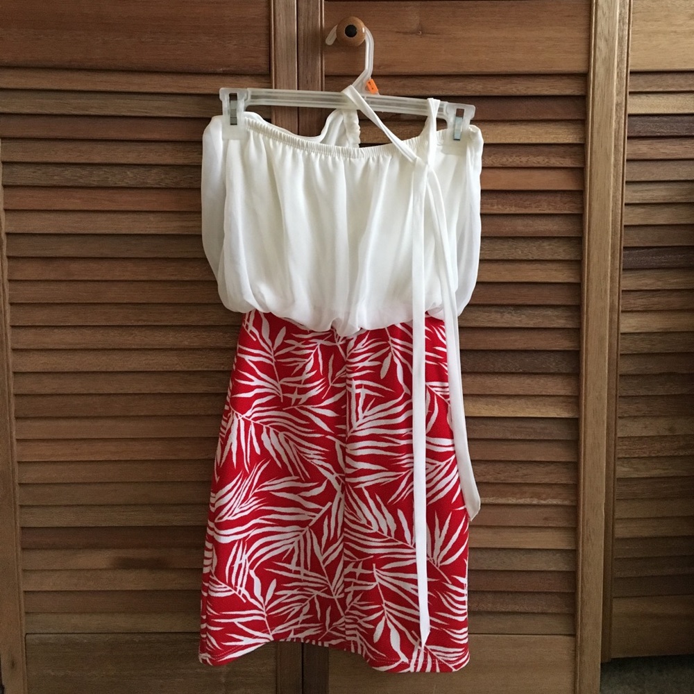 High neck open back bodycon dress