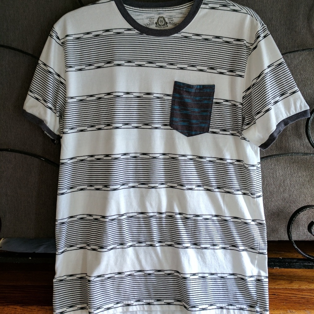 Striped Pocket Tee