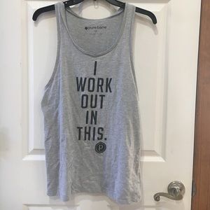 Pure barre tank top