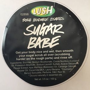 Lush Sugar Babe Body Scrub BRAND new 3.5oz