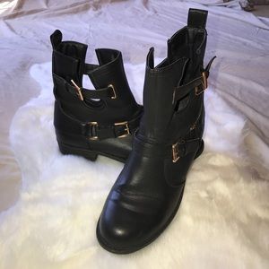 Nature Breeze Brand Moto Boots Size 10