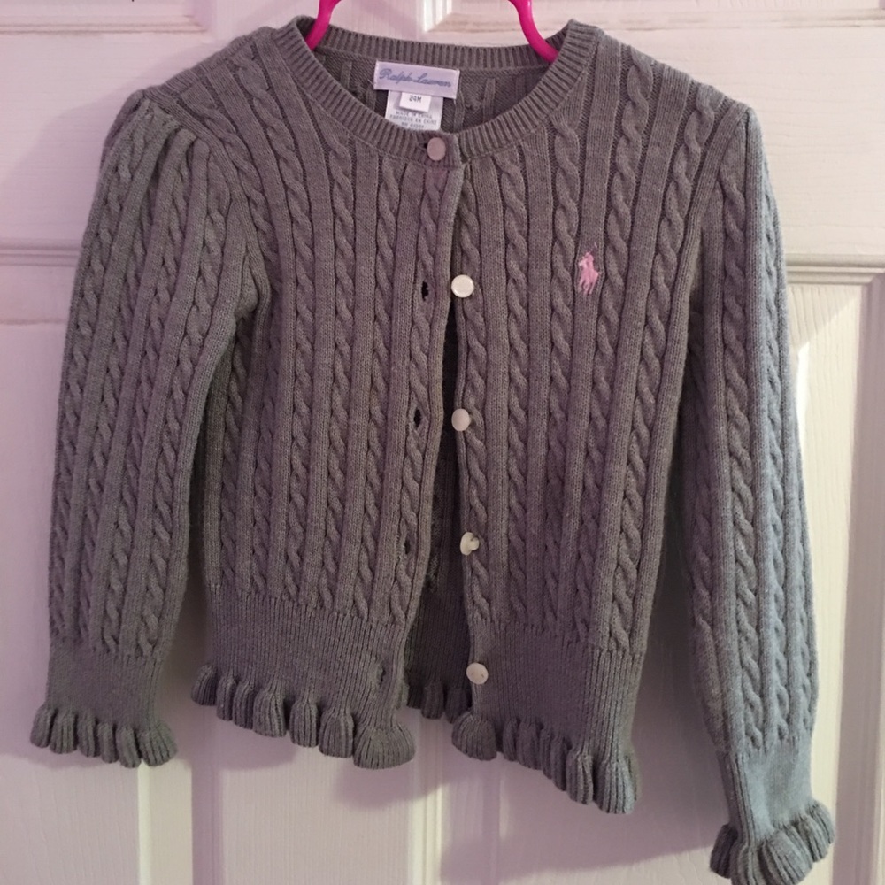 Gray Toddler/Girls Sweater!