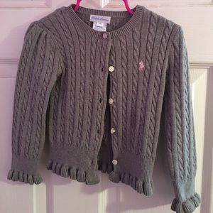 Gray Toddler/Girls Sweater!