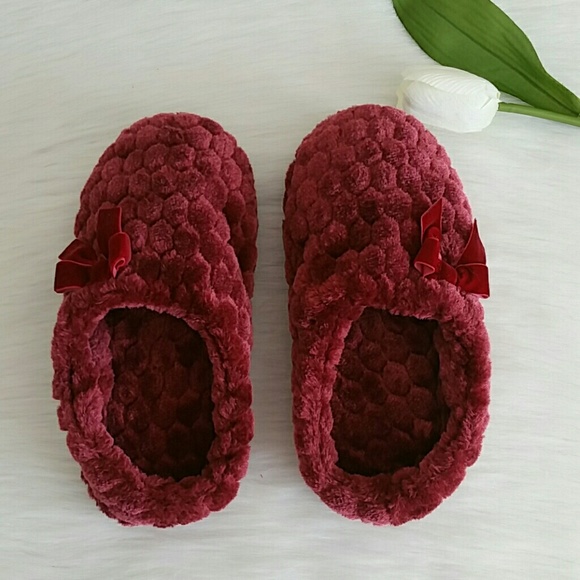 Nwt Memory Foam Slippers M (7-8) - Picture 5 of 6