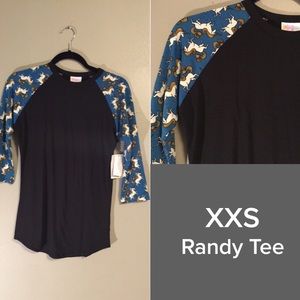 LuLaRoe Randy Tee- Unicorns