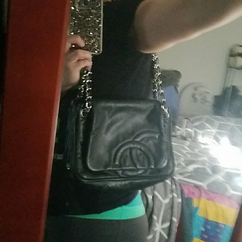 Authentic Chanel Black Purse with dustbag - Picture 7 of 8