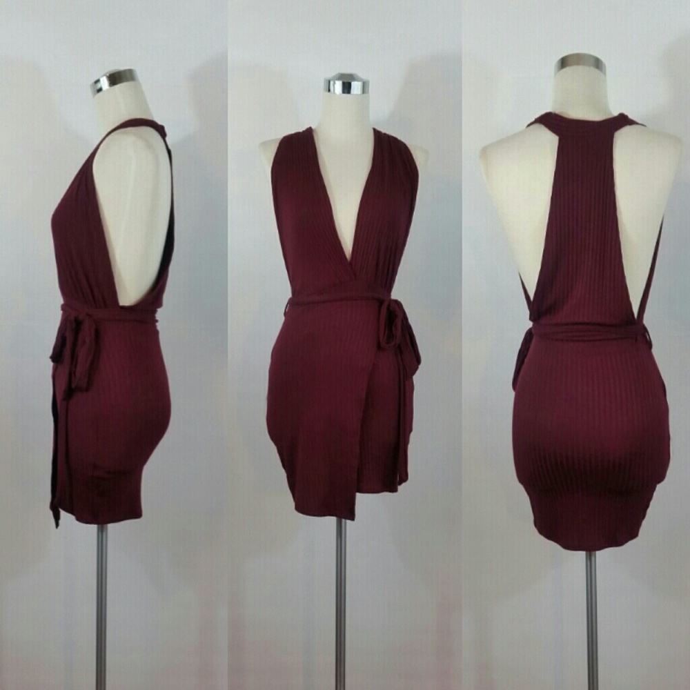 Plum Mini Dress