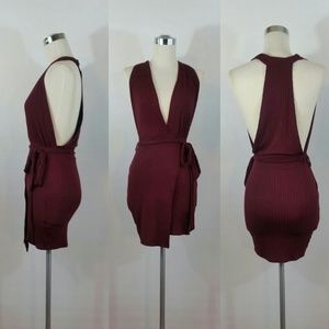 Plum Mini Dress