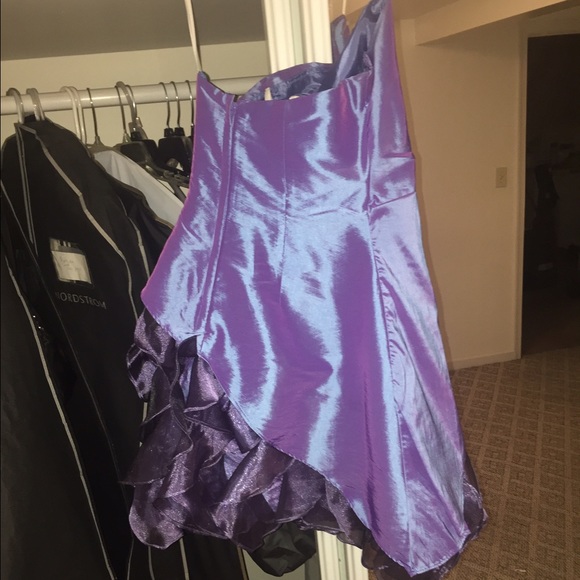 Cute Purple Frilly Dress - Picture 2 of 4