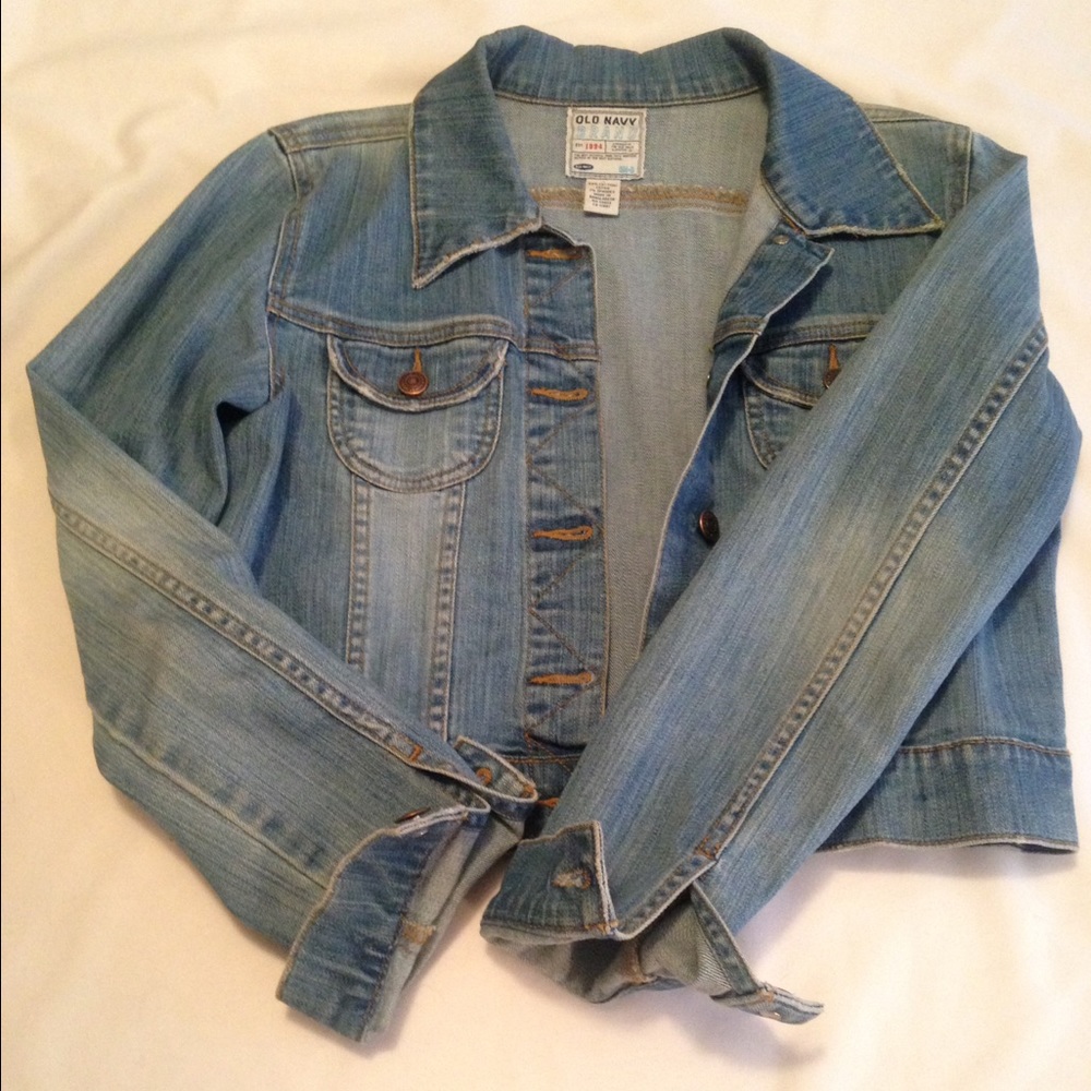 Old Navy cropped Jean Jacket