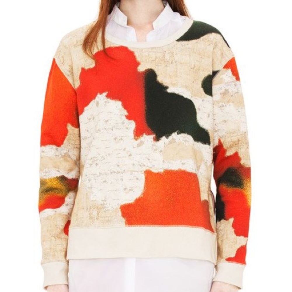 Sale! Acne Studios wallpaper print sweatshirt