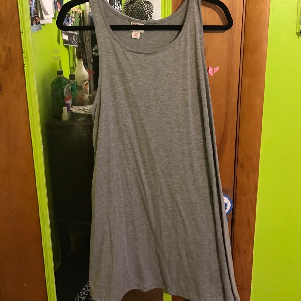 Gray tshirt dress from target
