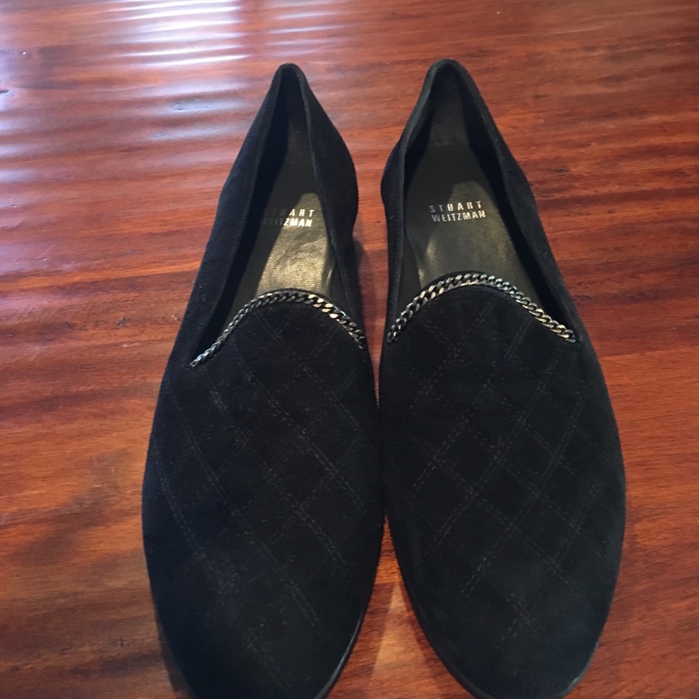 Stuart Weitzman black loafers
