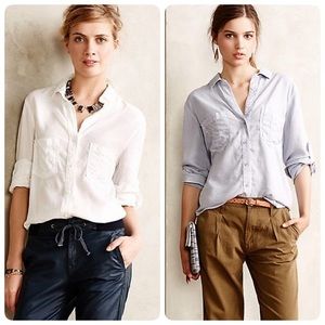 Anthropologie Cloth and Stone Luna button down
