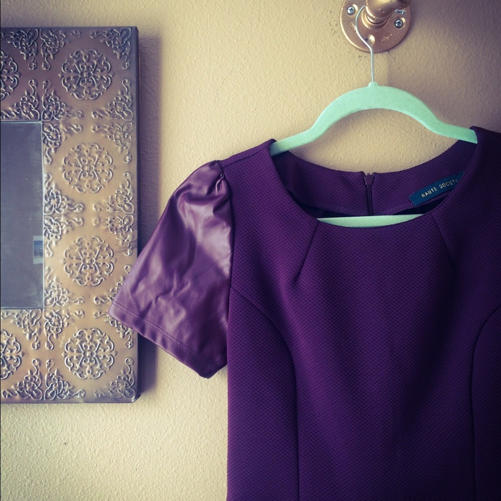 Peplum Plum Haute Society Blouse