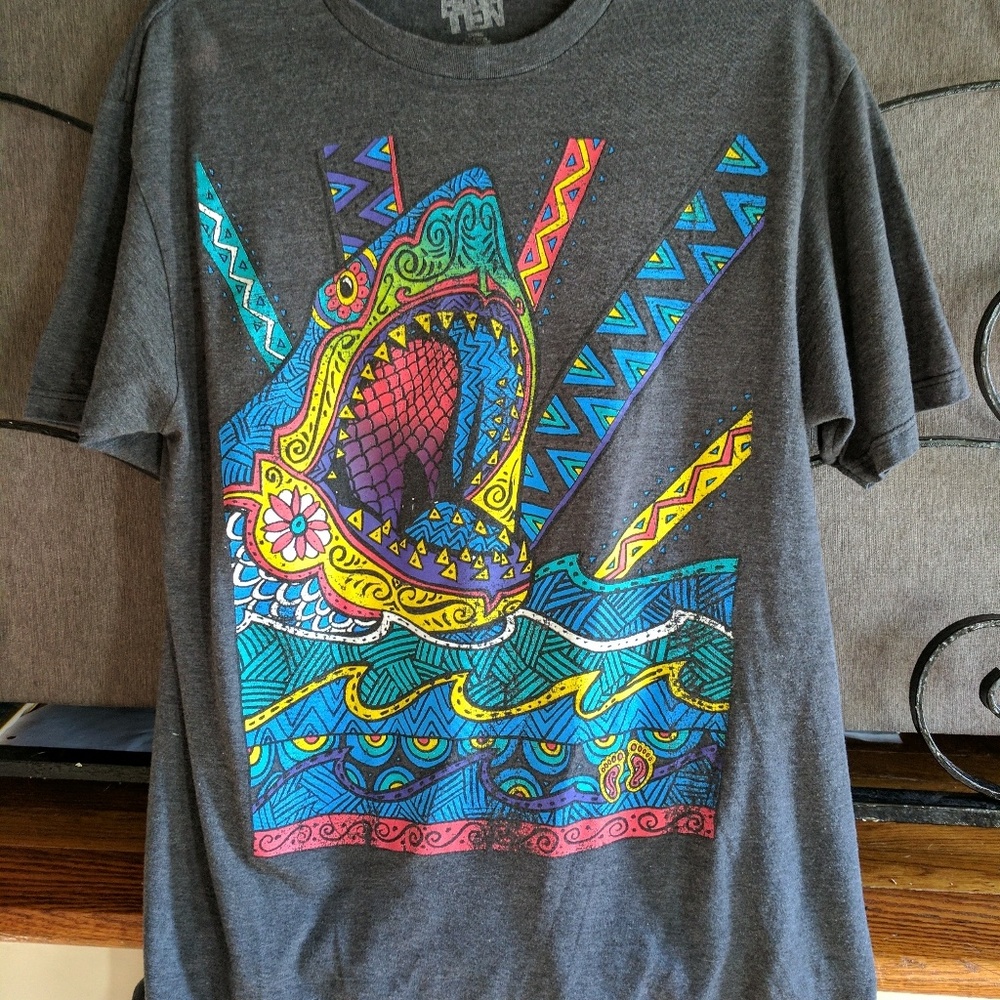 Tribal Shark Tee