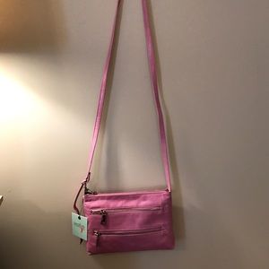 Hobo Crossbody Pink Purse/Bag