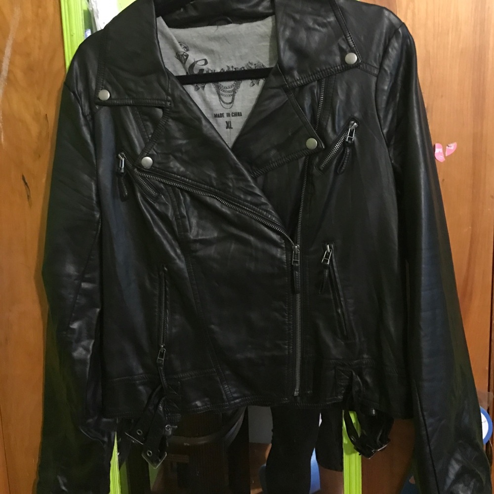 Guess leather jacket