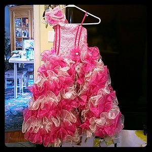 Girls pageant dress, 6