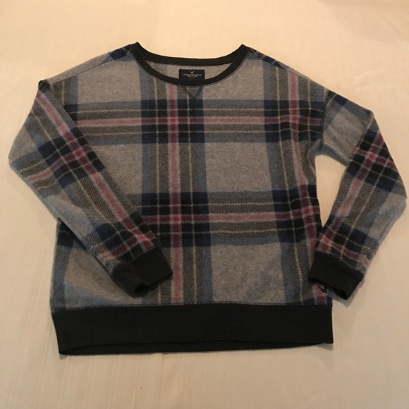 American Eagle Outfitters Sweaters - Plaid pullover