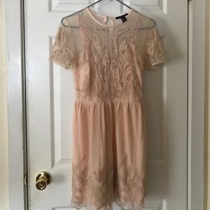 NWT Pink Lace Dress