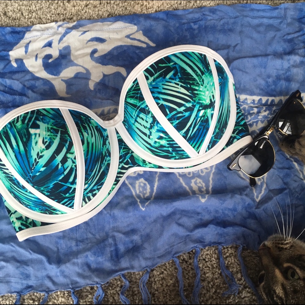 Pink VS Push Up Bikini Top