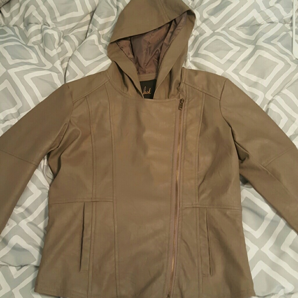 Faux Leather Jacket