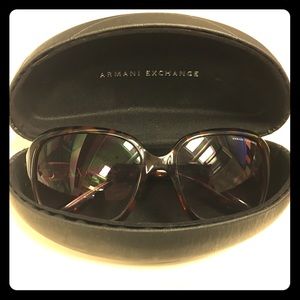 Armani Exchange Oval Sunglasses