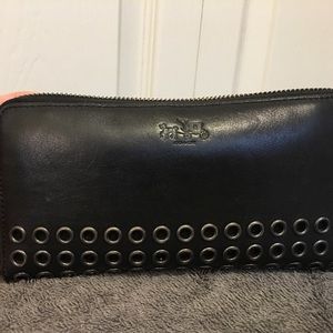 Leather CoachWallet