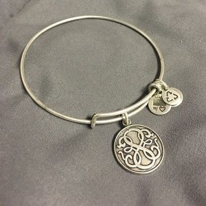 Alex and Ani Path of Life Infinity Bangle - Silver
