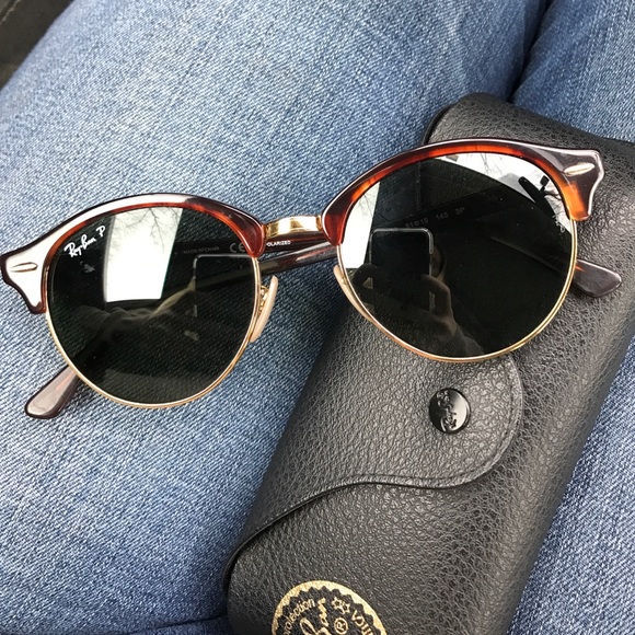 Ray-Ban Accessories - Polarized Clubmaster Round Ray-Bans