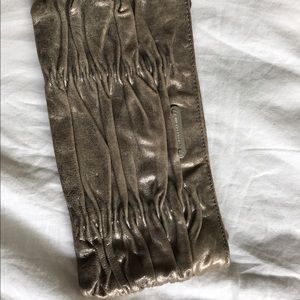 Michael Kors golden clutch