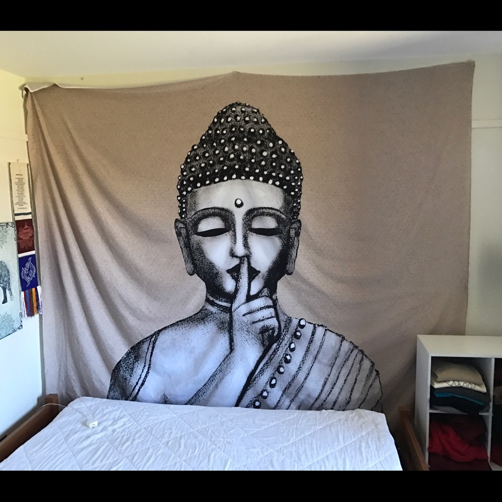 Society6 Buddha Tapestry: 88" X 104"