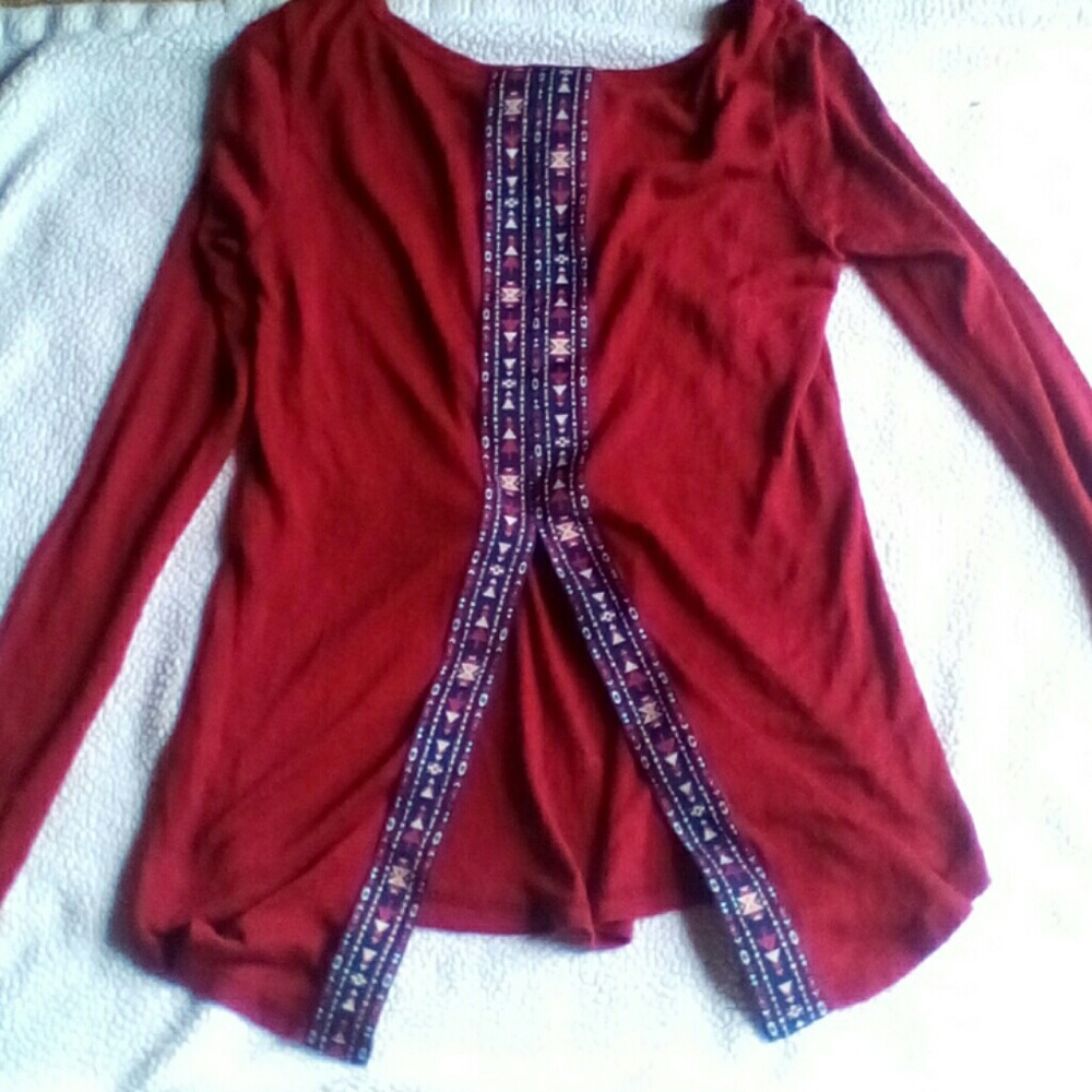 Orange creek long sleeve top
