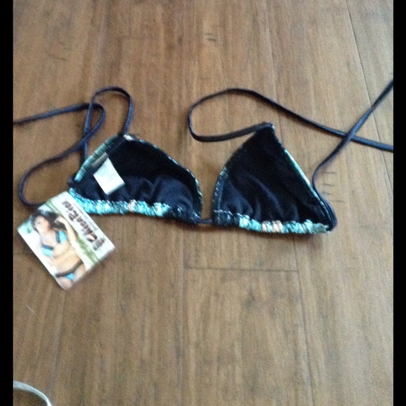 {CHICA RICA} Snake Print Top Sz L - Picture 4 of 5