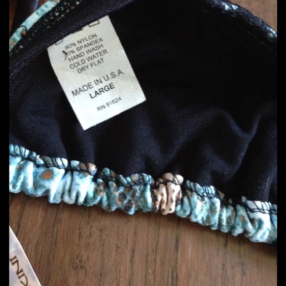 {CHICA RICA} Snake Print Top Sz L - Picture 5 of 5