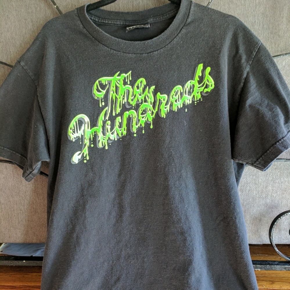 The Hundreds Slime font tee
