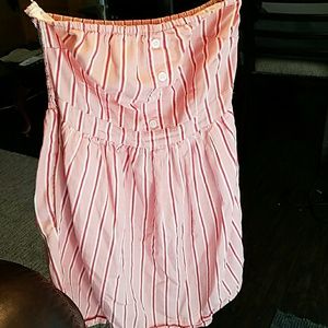 Urban outfitters strapless dress