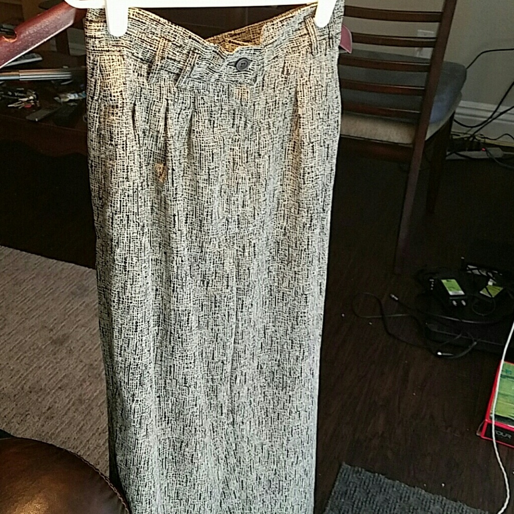 Printed trousers