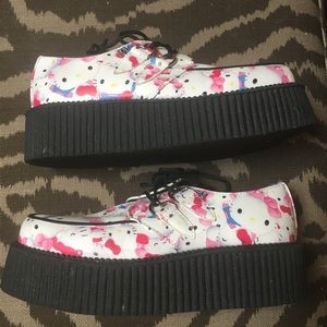 Hello Kitty x T.U.K. Creepers Size 9