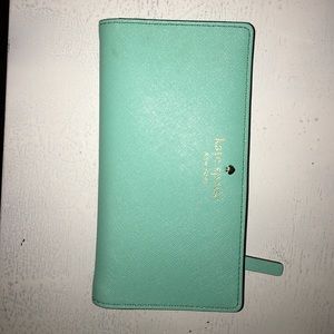 Kate Spade Wallet. Teal.