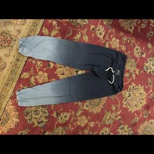 Monrow light material ombré sweat/lounge pants S